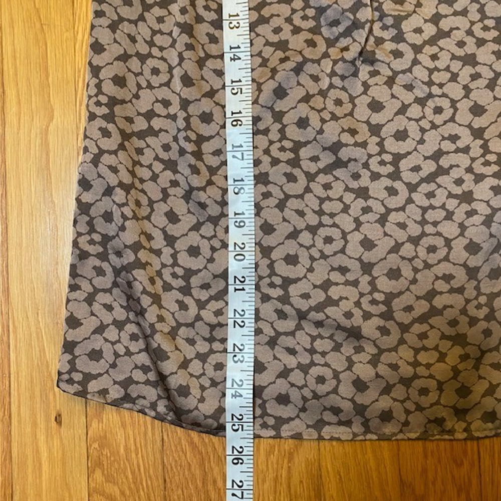 Ann Taylor LOFT Womens Size Small Cami Sleeveless Mauve & Taupe Top Shirt - Picture 9 of 9